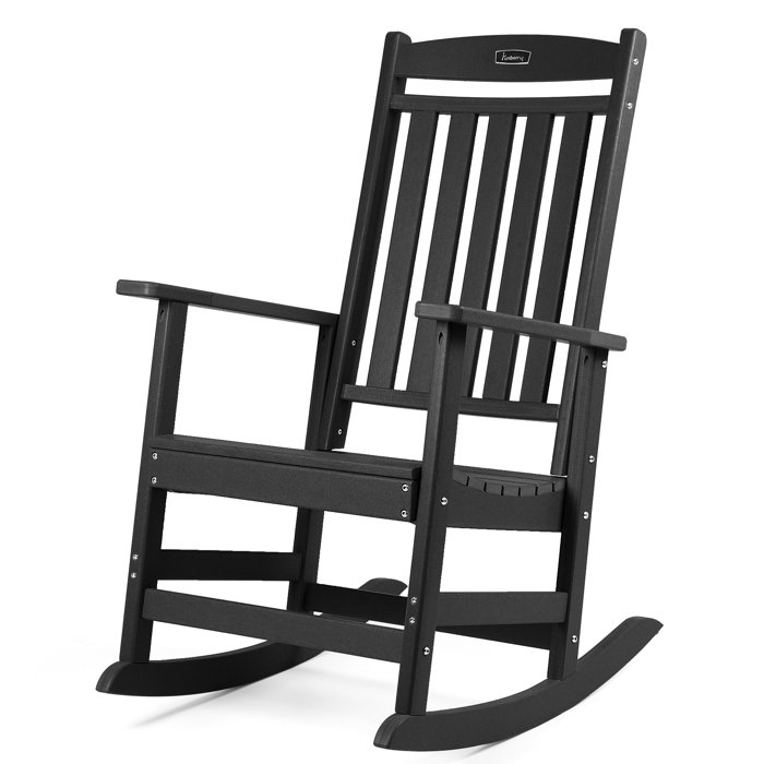 Dovecove Langsa Outdoor Rocking Chair & Reviews Wayfair